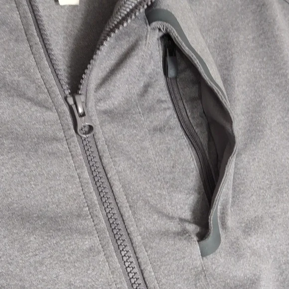 Lululemon Kung Fu Jacket II Size Small in Heathered Slate 2011 Gym Workout - Picture 8 of 14